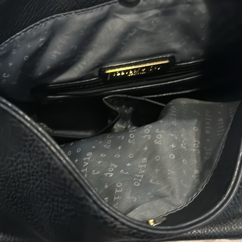 Olivia + Joy black shoulder handbag - Picture 3 of 5